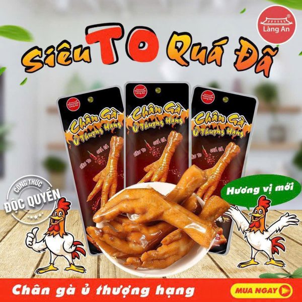 CHÂN GÀ Ủ THƯỢNG HẠNG